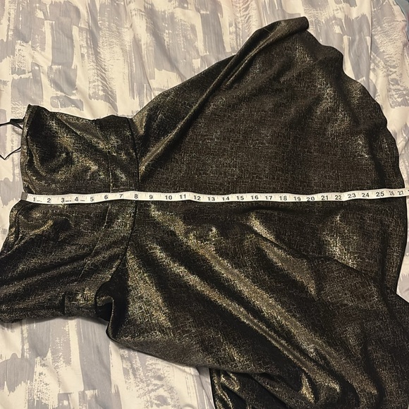 NWT Free People Shattered Velvet Shine Strapless Dress - Picture 10 of 10